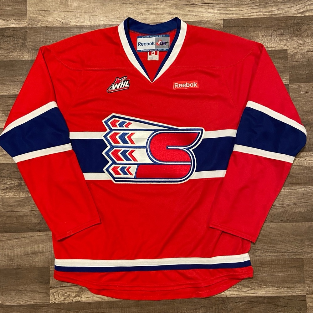 Vintage Spokane Chiefs hockey jersey